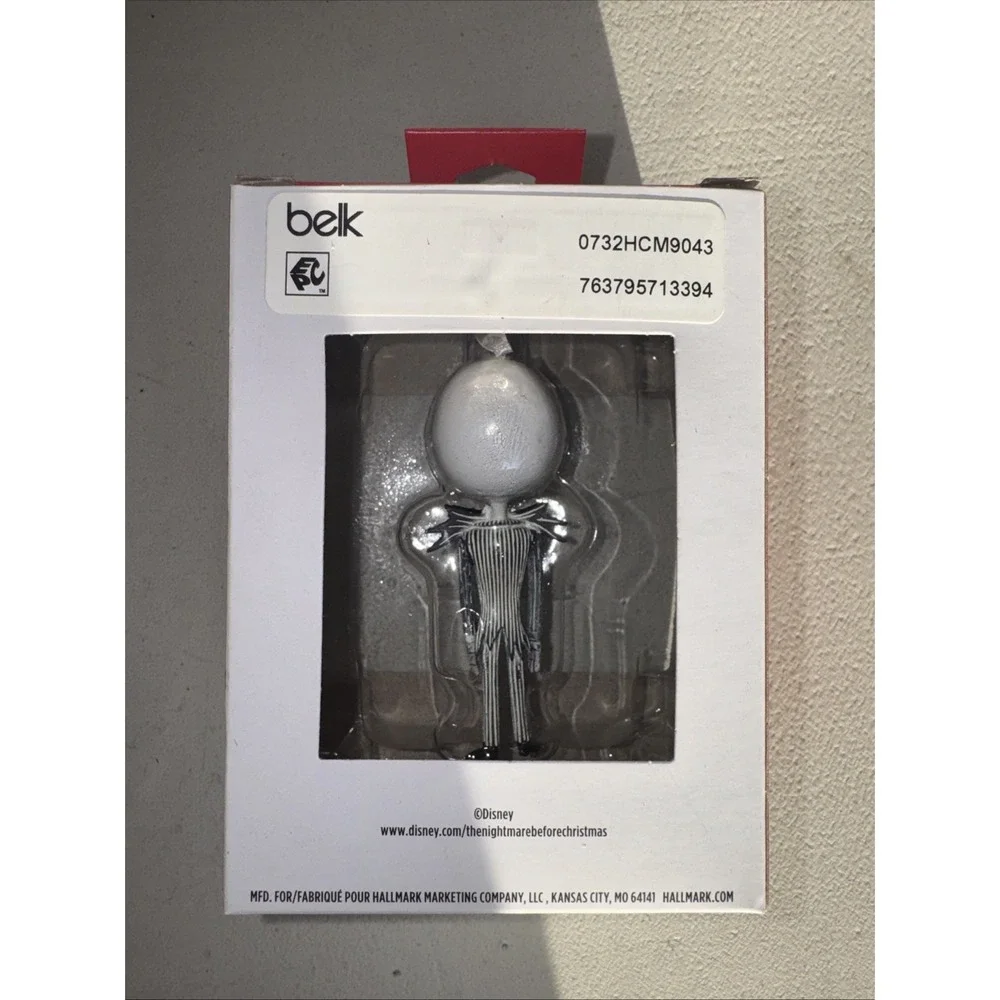 Hallmark Jack Skellington ornament 2022, Nightmare Before Christmas Ornament NIP